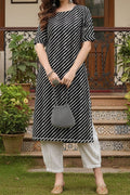 Alluring Printed Square Neck A-Line Ethnic Dresses