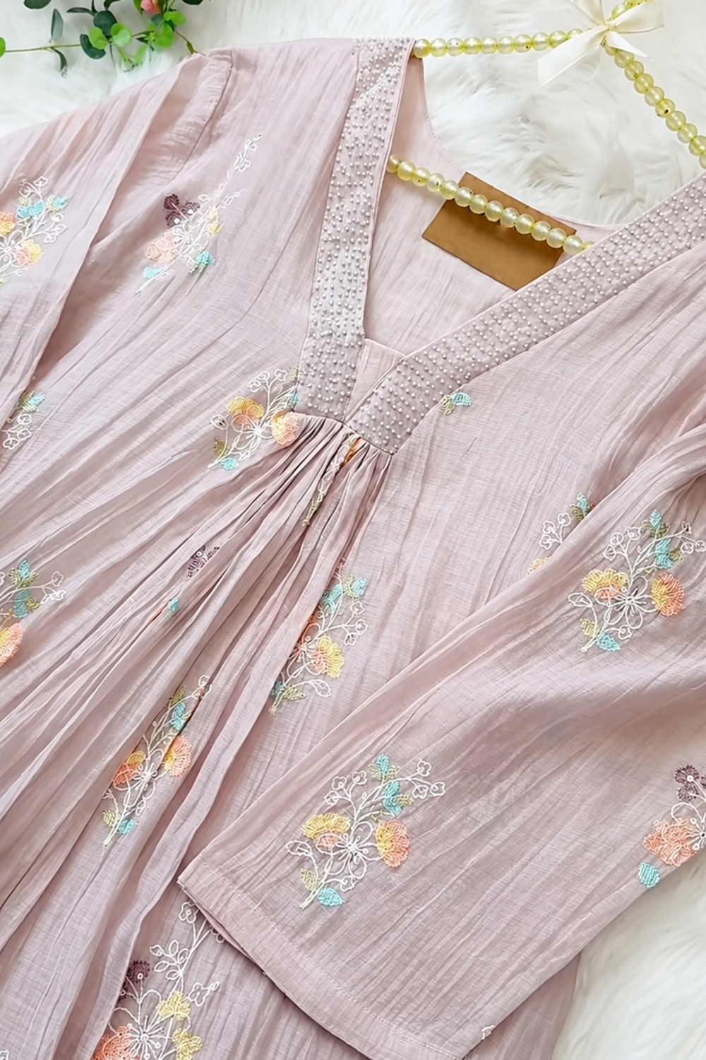 Soft  Embroidery Silk Blend Salwar Suit for Womens