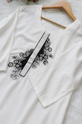 White Premium Salwar Suit for Women's