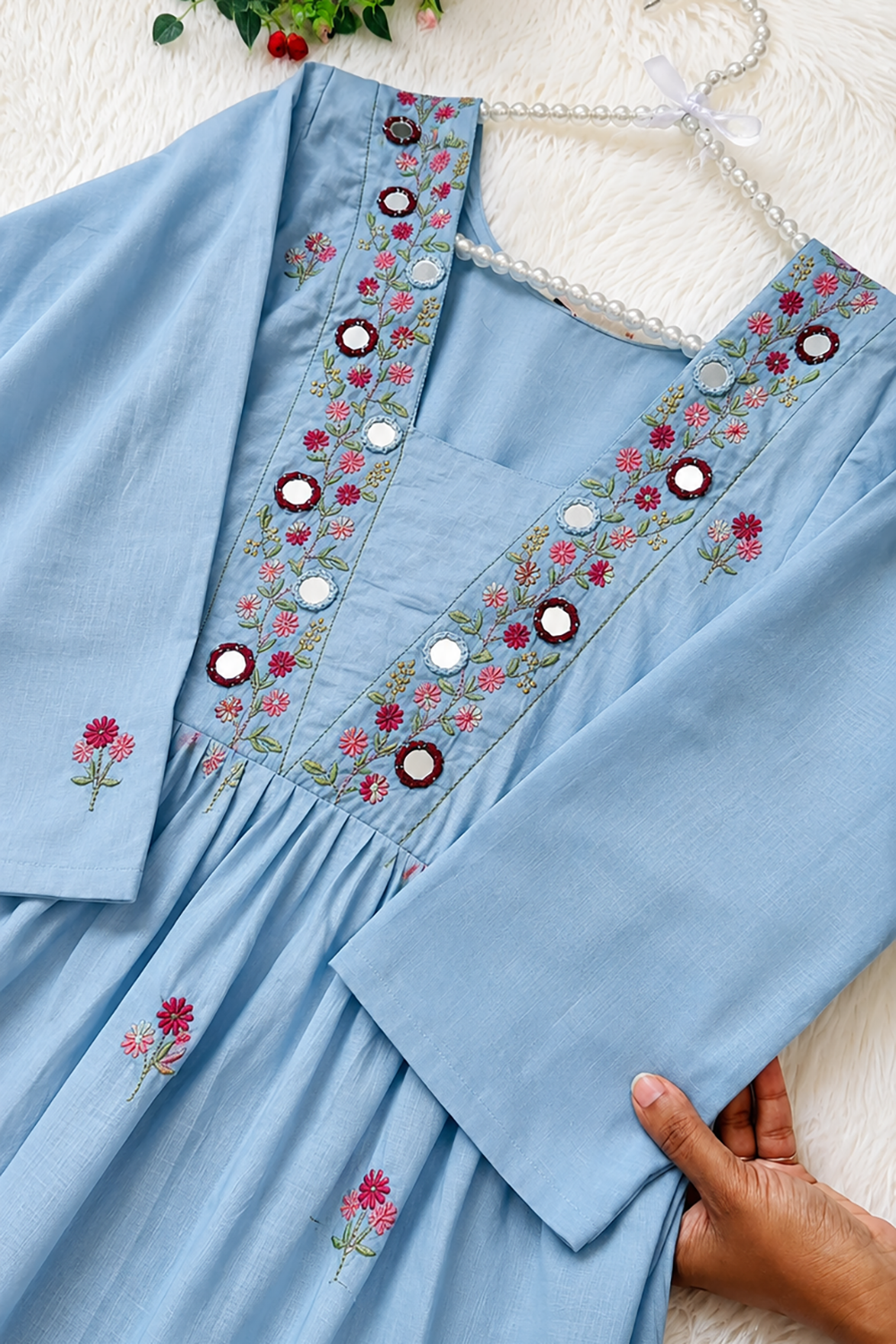 Blue Designer Salwar Suit for Women's