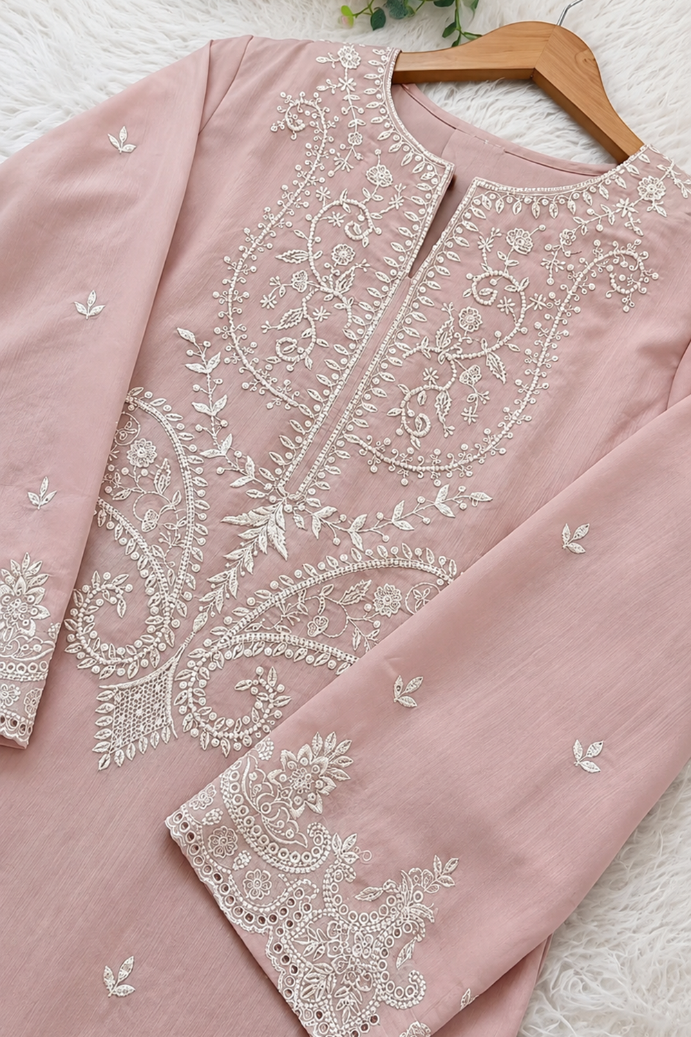 Baby Pink Soft Designer Salwar Suit for Women's