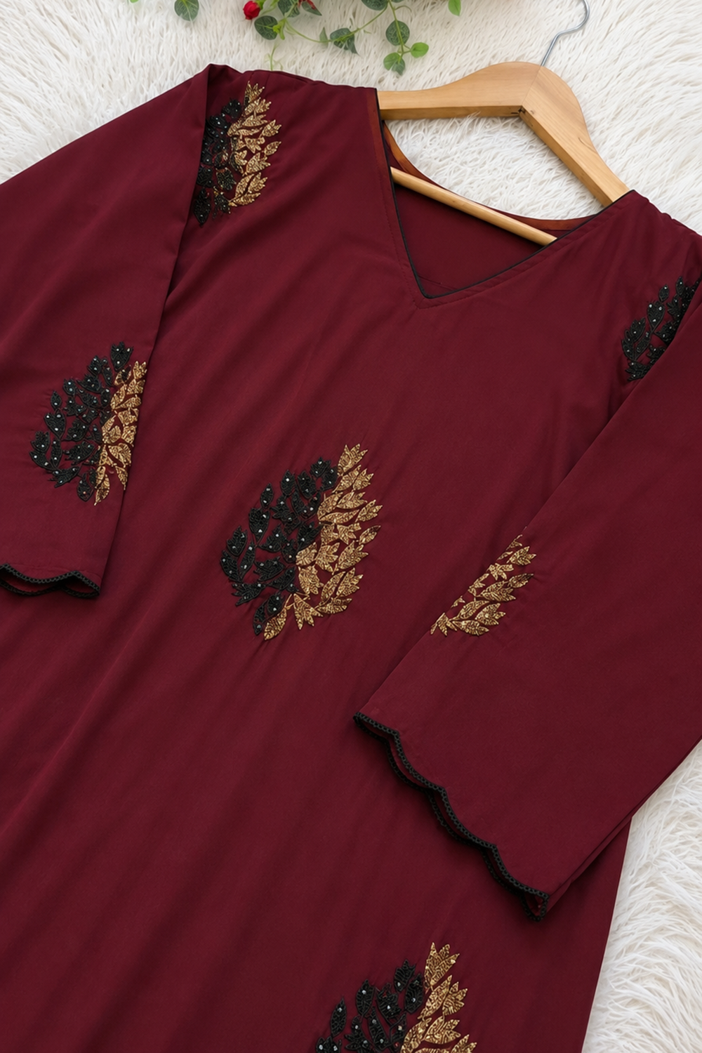 Maroon Designer Salwar Suit for Women's
