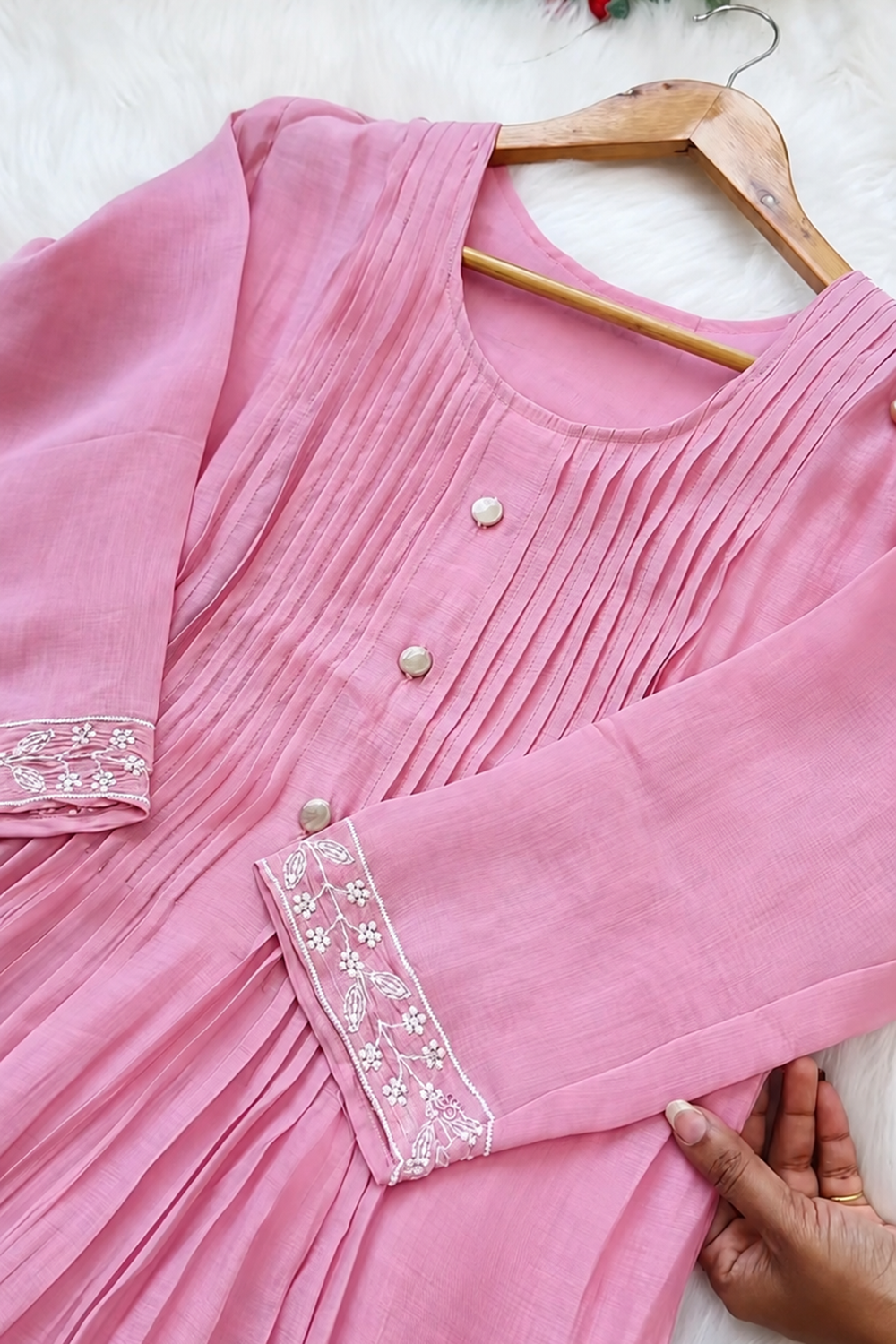 Pink New Soft Designer Salwar Suit for Women's